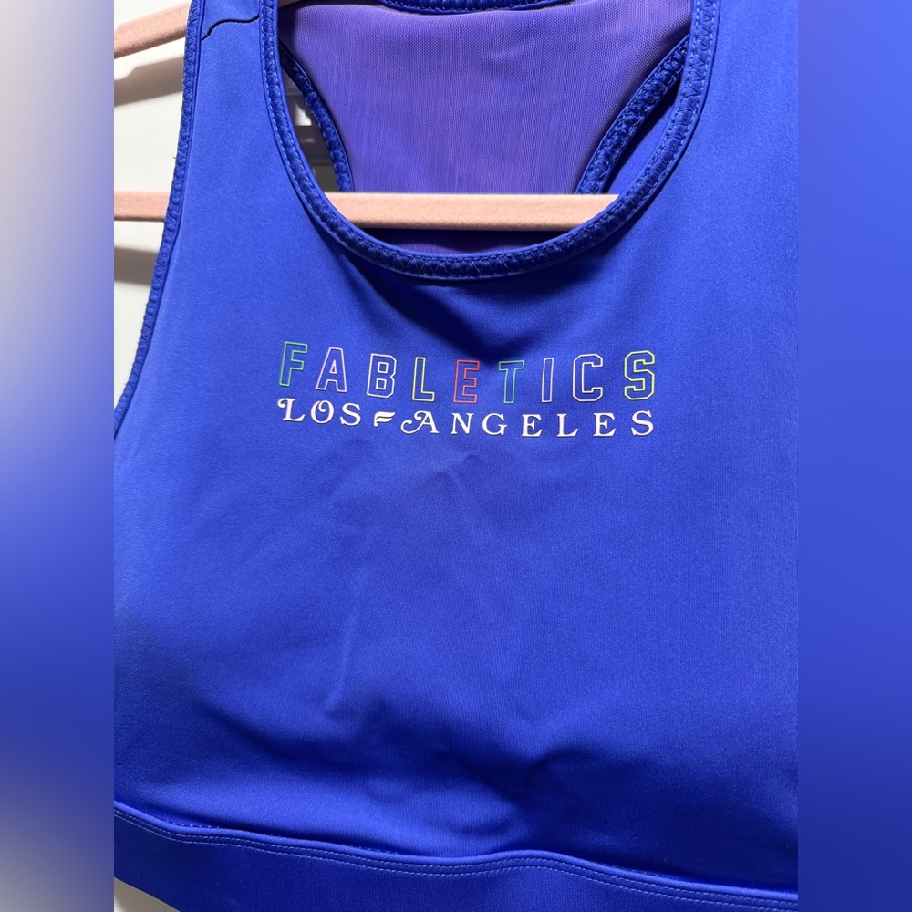 Fabletics Trinity Motion365+High-Waisted Capri/Trinity High Impact Sports Bra - Picture 10 of 15